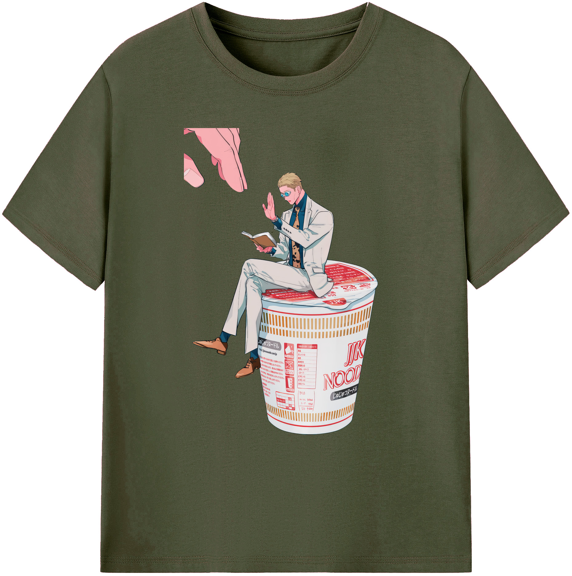 （画像用） 呪術廻戦 Jujutsu Kaisen 綿100％ メンズ半袖Tシャツ｜肌触りやわらか＆通気性